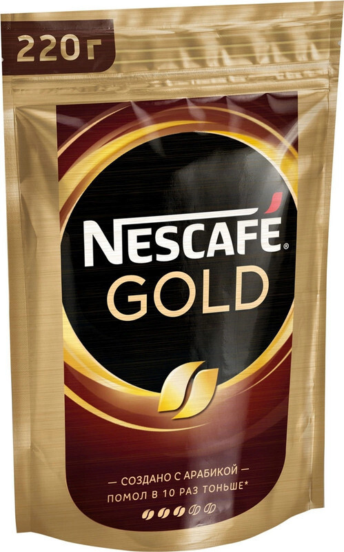 Nescafe Gold кофе растворимый Нескафе Голд, 12 шт по 220 г - купить с ...