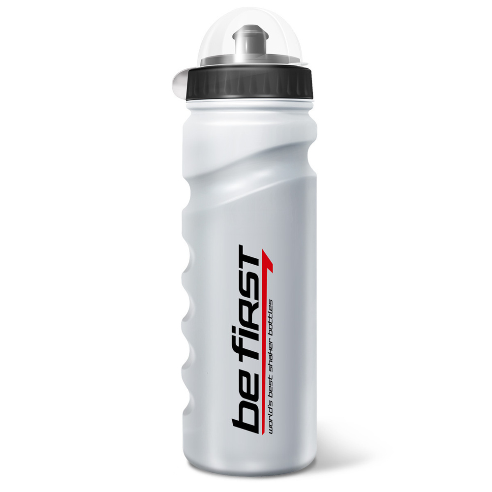 Бутылка для воды спортивная пластиковая для спорта и фитнеса Be First 750 мл, прозрачная (75-TR)  #1