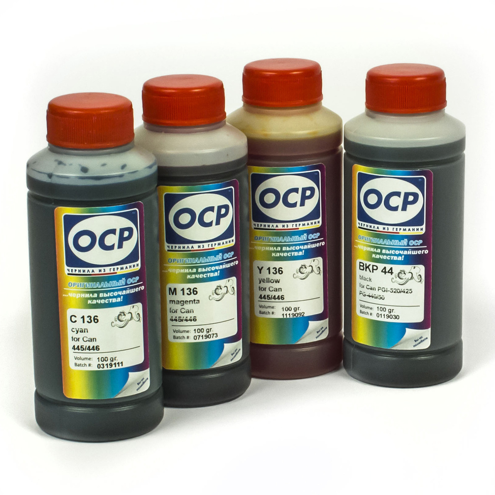 Чернила OCP для Canon PIXMA MG2540S, MG2440, MG3040, iP2840, MG2540, TS3140, TS3340, TS3440, TS5340, #1