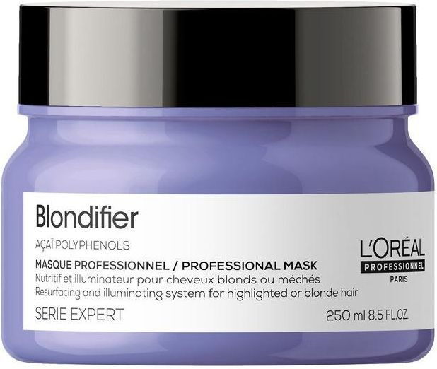 L'Oreal Professionnel Serie Expert Blondifier Gloss Маска для осветленных и мелированных волос, 250 мл #1