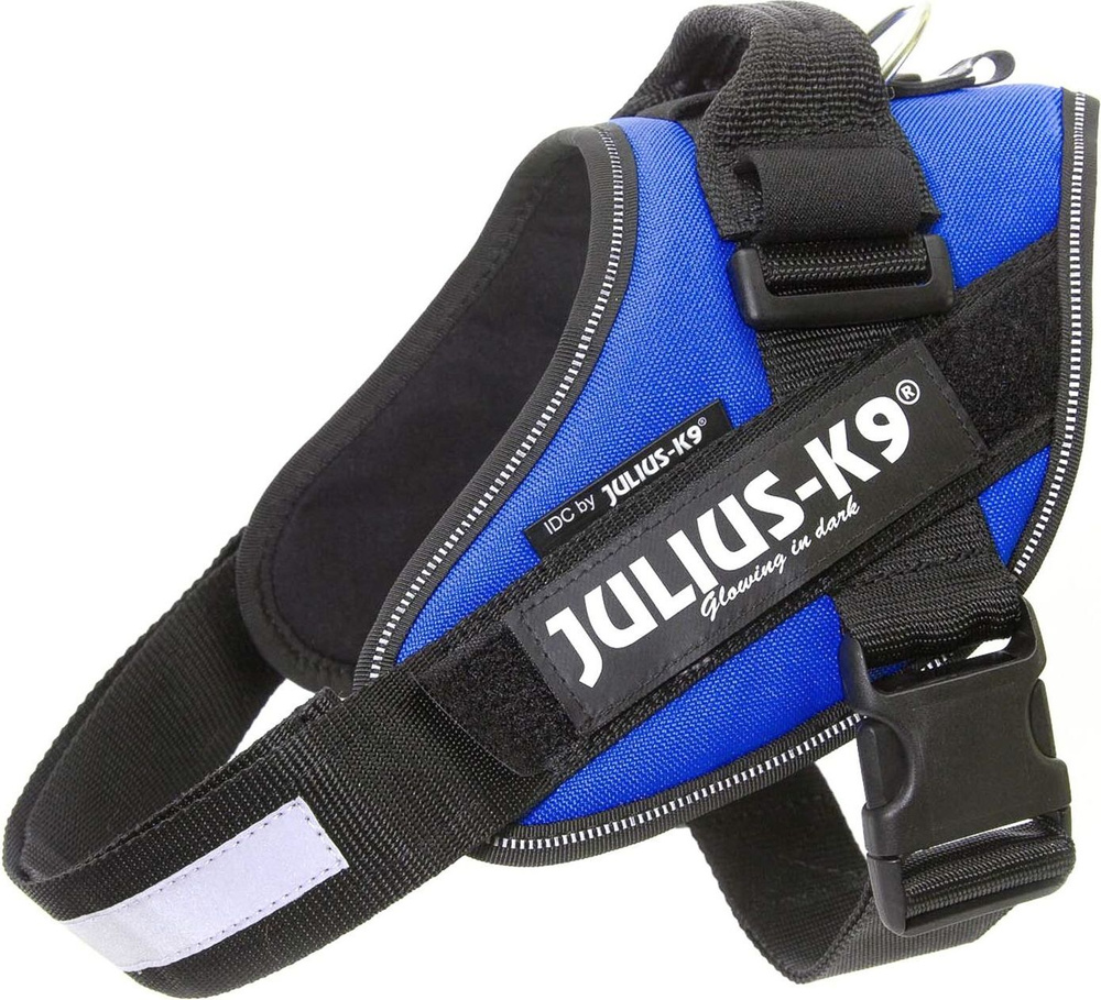 JULIUS-K9 IDC-Powerharness / Шлейка Джулиус К9 для собак Синий 3 (82-115см/ 40-70кг)  #1