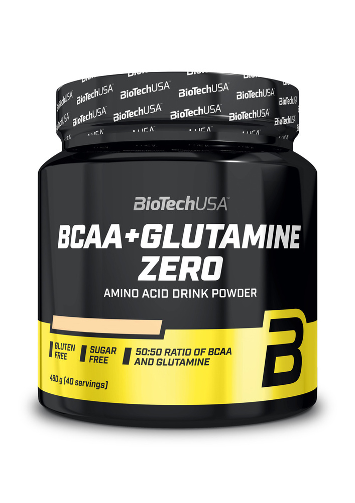 Аминокислоты BiotechUSA BCAA+Glutamine ZERO 480 г апельсин #1