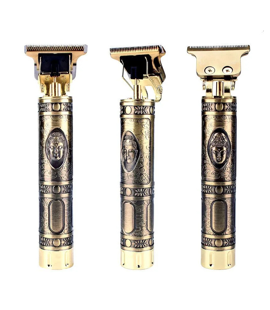 Goods Hub Триммер для волос Stubble Beard Trimmer Golden Budda, кол-во насадок 4  #1