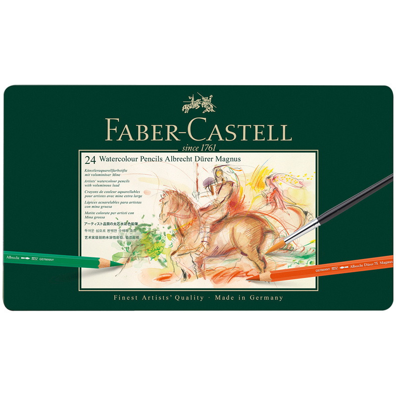 Карандаши акварельные художественные Faber-Castell "Albrecht Durer Magnus", 24цв  #1