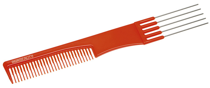 Расческа парикмахерская DEWAL BEAUTY, арт. DBO6506, оранжевый, Пластик  #1
