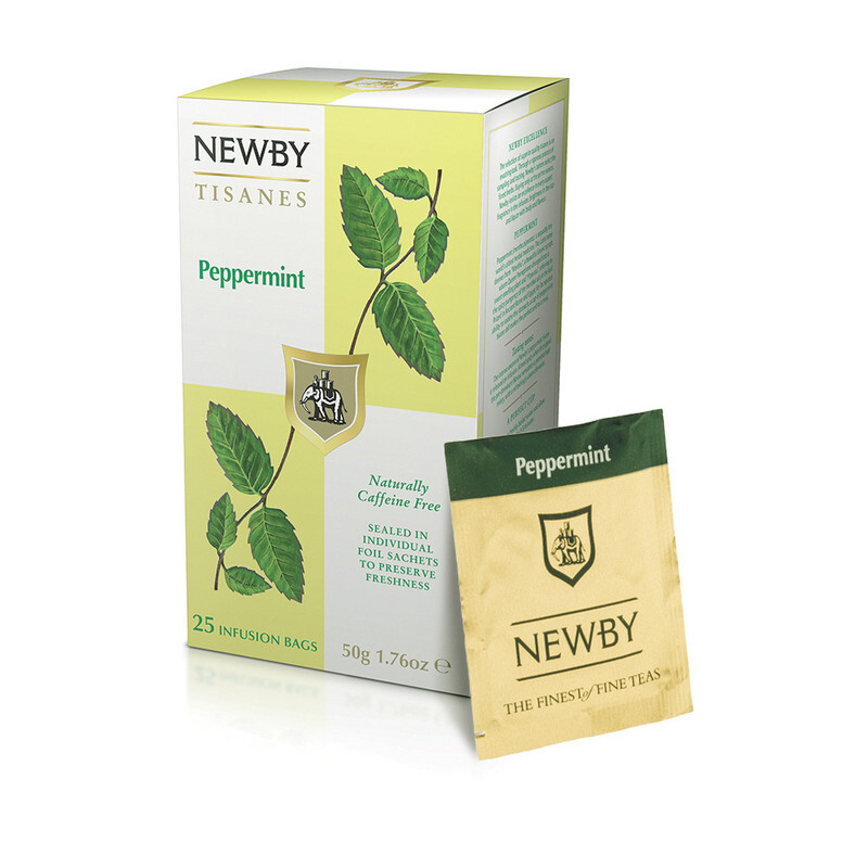 Чай Newby Мята Перечная травяной 25 пакетиков #1