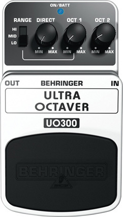 BEHRINGER UO300 - педаль эффектов (октавер) для гитар и бас-гитар, 3-х режимный  #1
