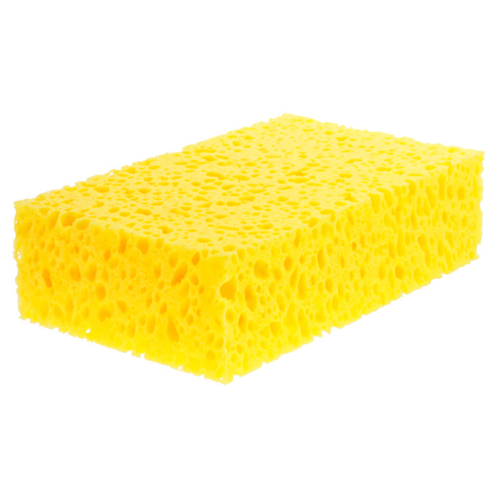 Губка автомобильная для мойки кузова Wash Sponge Shine Systems, 20*12*6см  #1