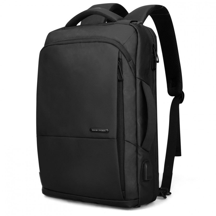 Рюкзак-сумка мужской городской дорожный небольшой 13л для ноутбука 15.6 Mark Ryden MR9533 Черный влагостойкий #1