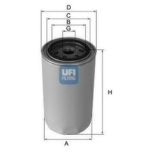 UFI Фильтр масляный арт. 2310200 #1