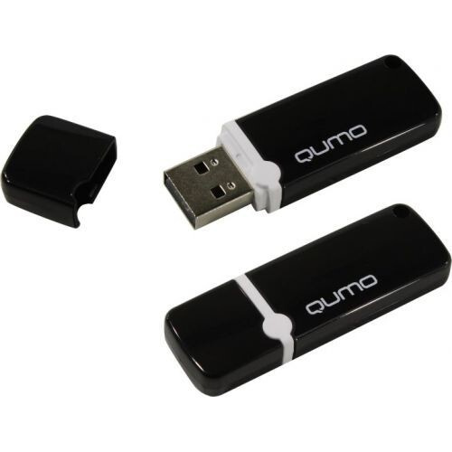 USB 2.0 QUMO 64GB Optiva 02 Black (QM64GUD-OP2-black) #1