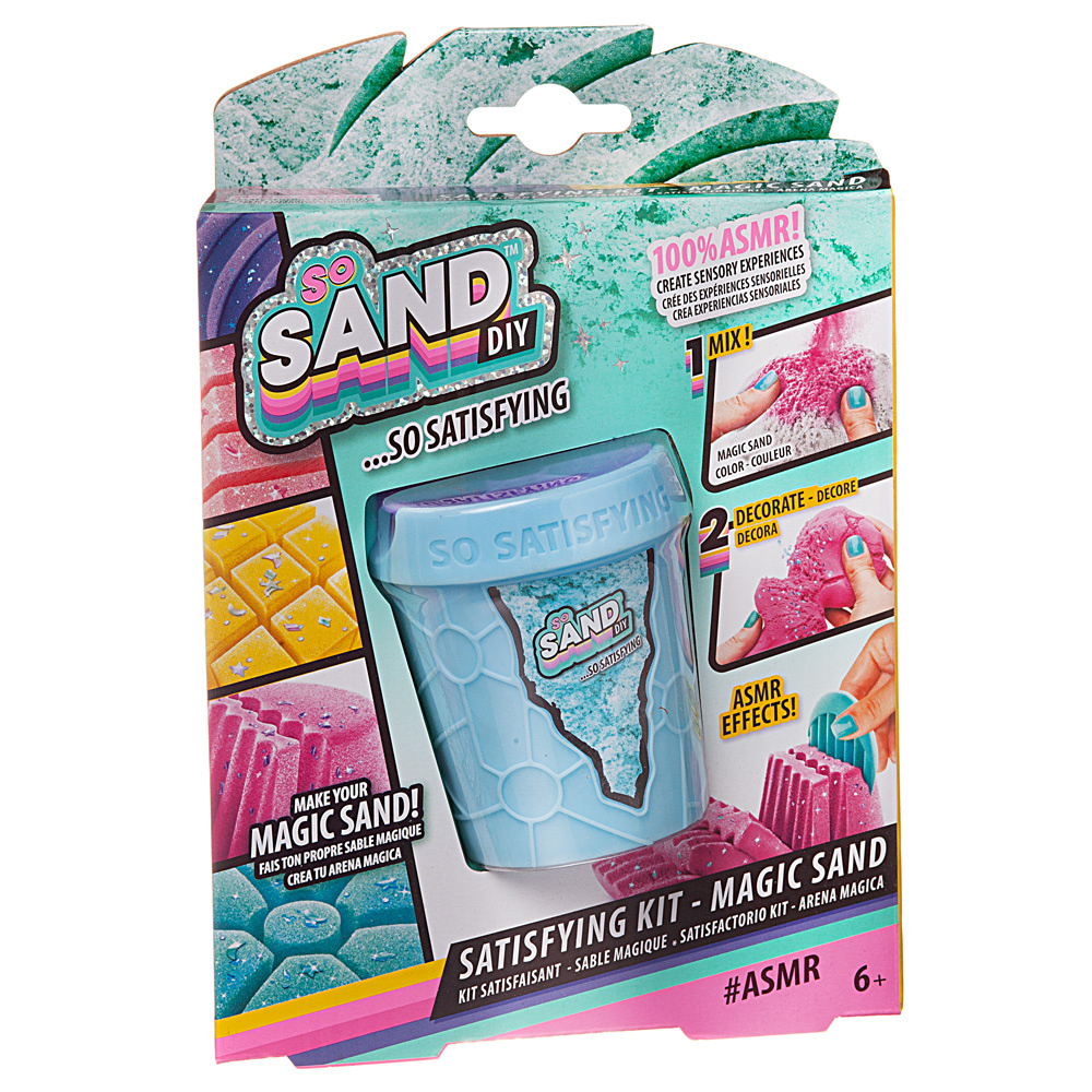 Набор для опытов Canal Toys SO SAND DIY, светло-голубой - купить с  доставкой по выгодным ценам в интернет-магазине OZON (356138842)