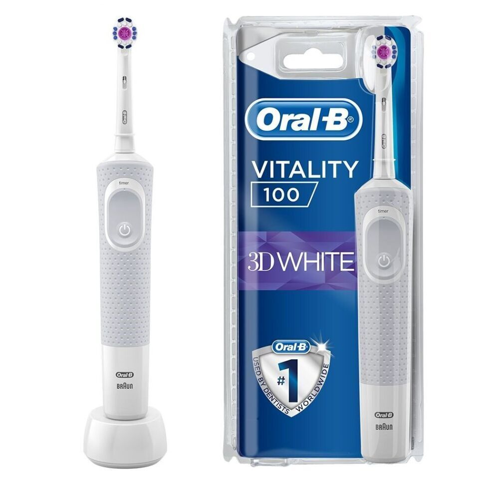 Oral-B Электрическая зубная щетка Vitality 3D, белый #1