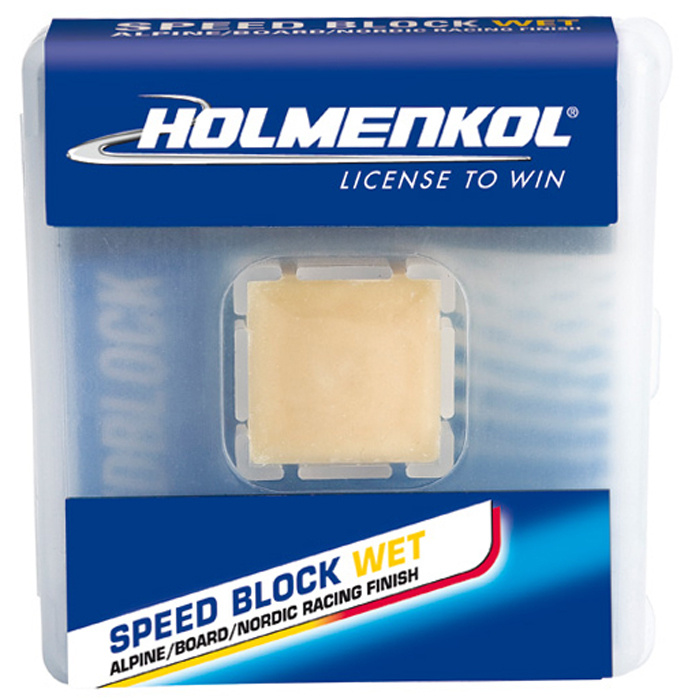 Спрессованный гоночный порошок HOLMENKOL - SPEEDBLOCK WET (от 0 до - 5) 15g.  #1