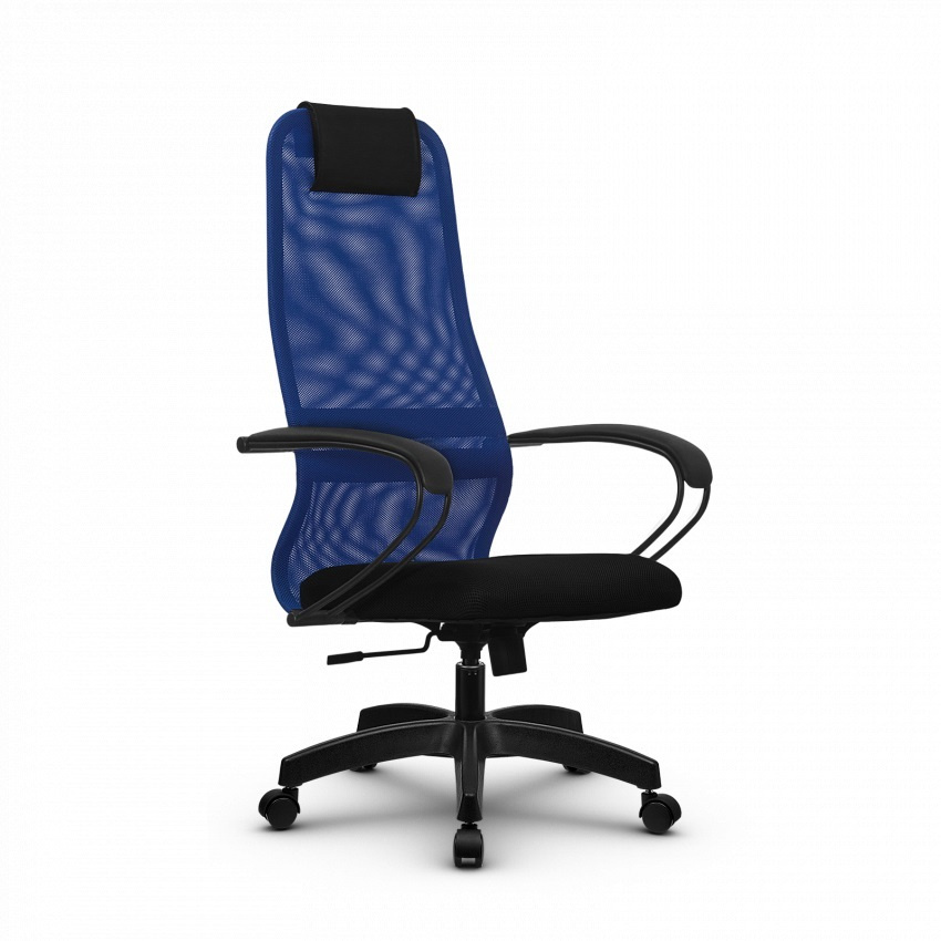 Компьютерное офисное кресло Metta SU-BP-8 Pl Синее/Черное #1