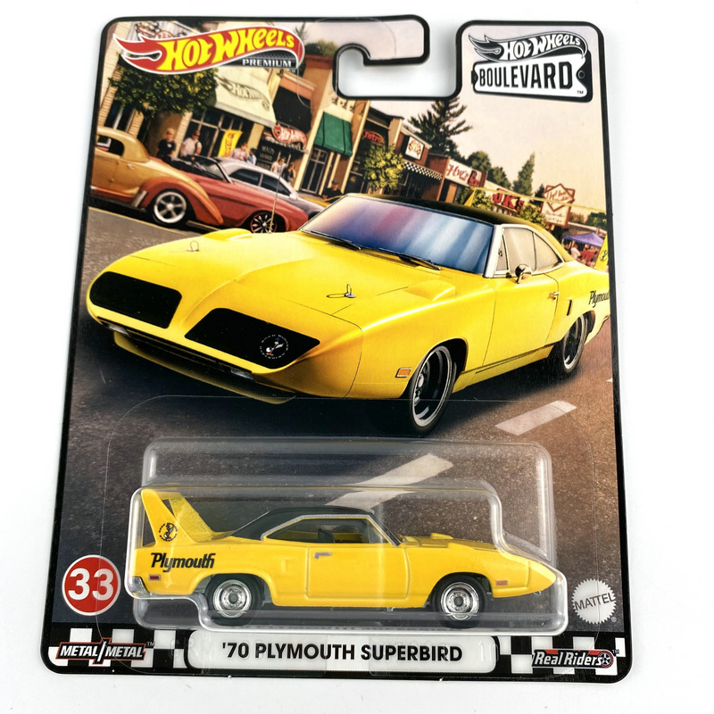 Машинка Hot Wheels коллекционная (оригинал) GJT68 POLYMOUTH SUPERBIRD #1