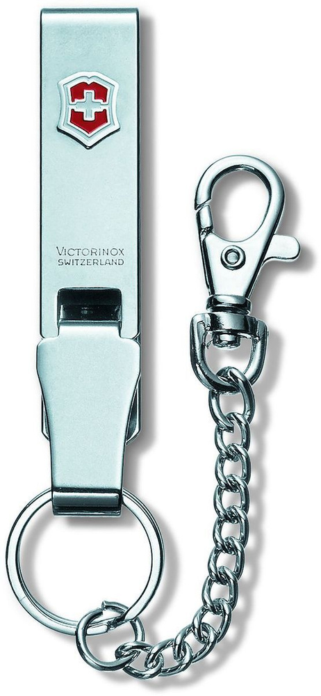 Подвеска на ремень Викторинокс Multiclip Victorinox с карабином, кольцом для ключей и цепочкой 4.1859 #1