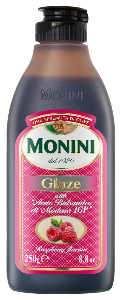 Соус бальзамический Monini Glaze со вкусом малины, 250мл #1