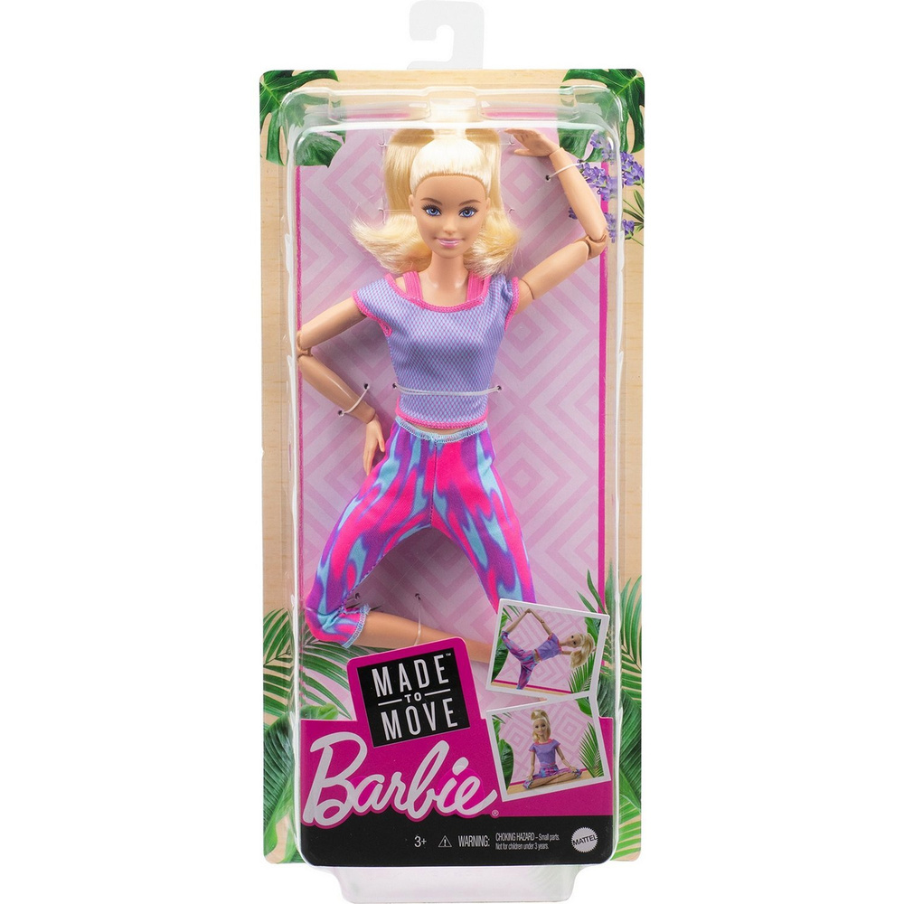 Кукла Barbie Йога блондинка GXF04 Безграничные движения 1 FTG80_GXF04  #1