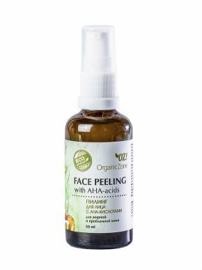 OZ! OrganicZone Пилинг для лица с АНА-кислотами для жирной и проблемной кожи, 50 мл  #1