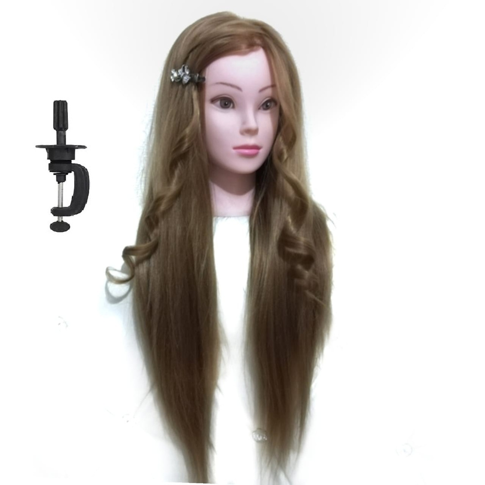 "Камила" Голова манекен для причесок учебная парикмахерская  #1