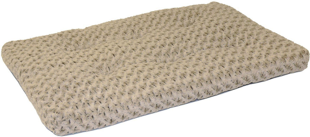 MidWest Ombre' Mocha Swirl Fur Pet Bed / Лежанка Мидвест с завитками Плюшевая Мокко 48") 112х74 см  #1