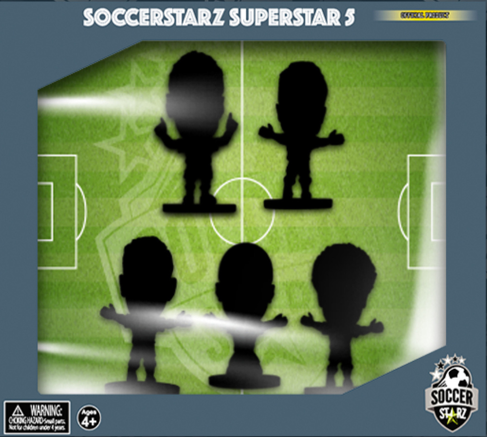 Набор подарочный Фигурки футболистов SoccerStarz Superstar 5 - "Суперзвёзды - TOP 5. Сборные" Вер.6 - #1