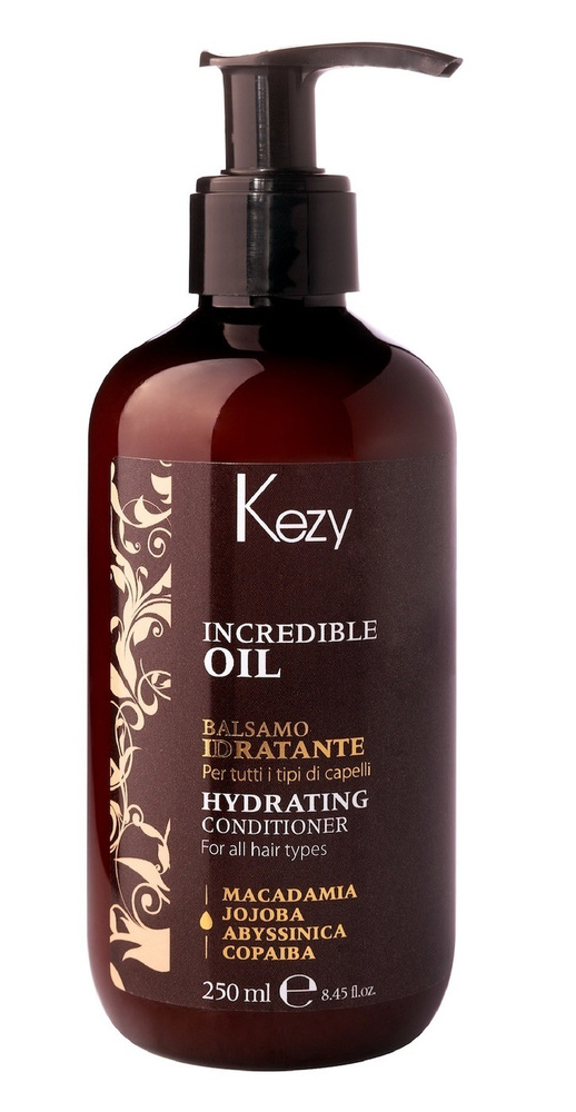 KEZY. Кондиционер для всех типов волос увлажняющий профессиональный Hydrating conditioner INCREDIBLE #1