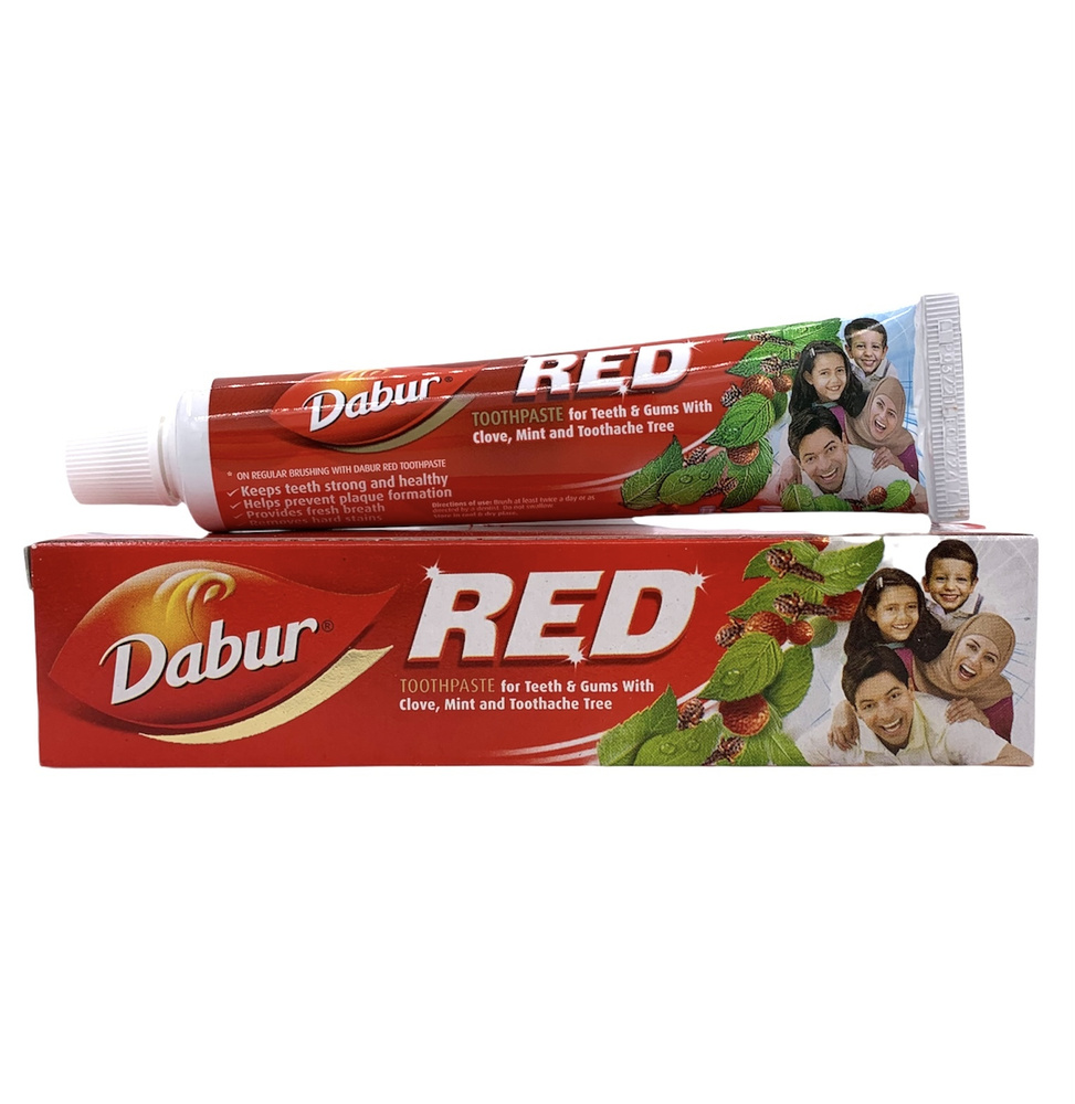 Dabur Зубная паста Red Halal аюрведическая Халяль Дабур Ред 100 г  #1
