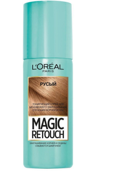 L'Oreal Paris Тонирующий спрей для мгновенного закрашивания отросших корней "Magic Retouch", оттенок #1