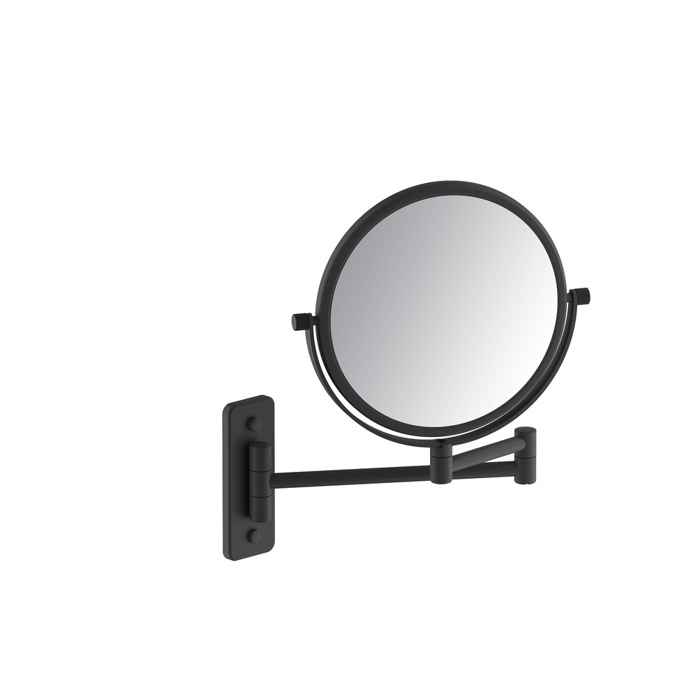 Зеркало косметическое двустороннее с 5-кратным увеличением Timo Saona 13076/03 черный  #1