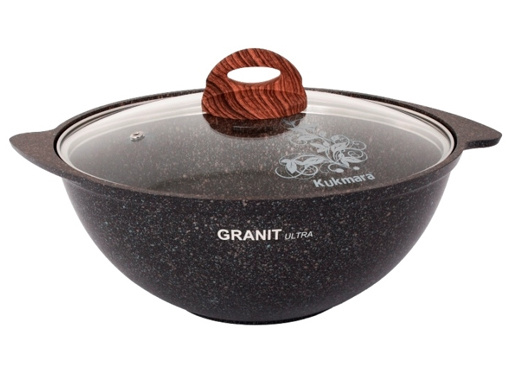 Kukmara Казан "Granit ultra original" Алюминий, 3.5 л #1