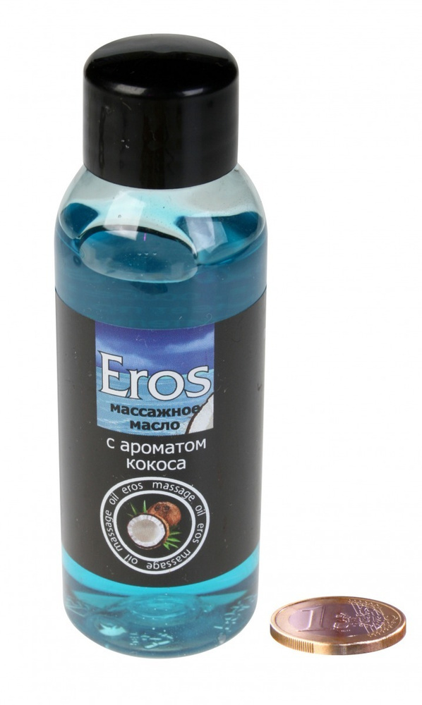 Масло Eros для эротического массажа с ароматом кокоса (50 мл)  #1