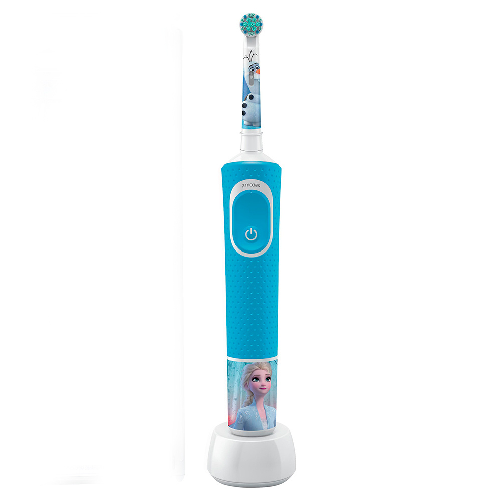 Oral-B Электрическая зубная щетка D100.413.2K Kids Frozen II, голубой #1