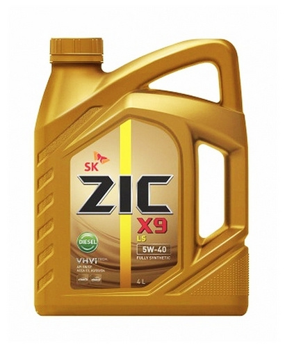 ZIC X9 5W-40 Масло моторное, Синтетическое, 4 л #1