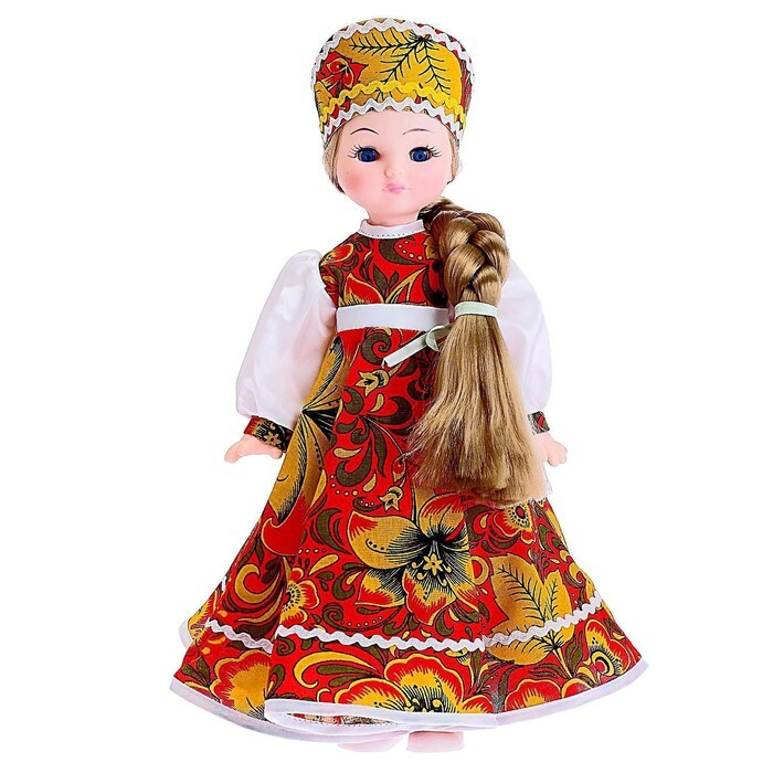 Кукла "Василина Хохлома", 45 см  #1