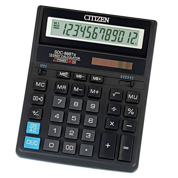 Калькулятор CITIZEN SDC 888TII 12-разр. #1