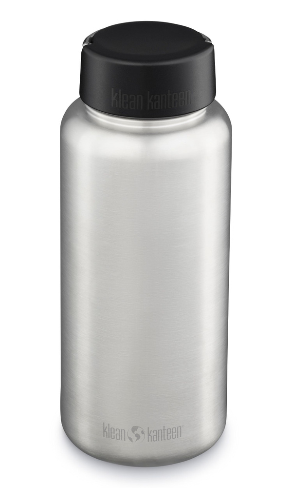 Бутылка Klean Kanteen NEW Wide 40oz (1182 мл) Brushed Stainless #1