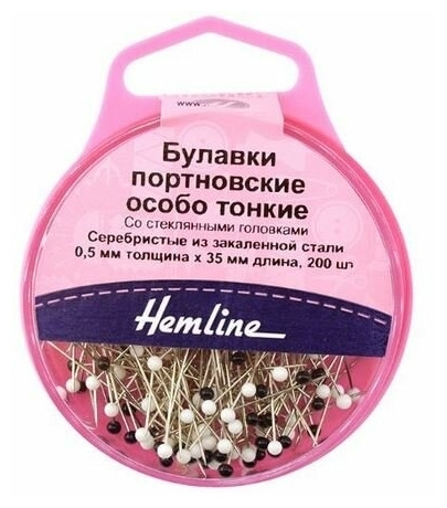 Hemline Булавка 3.5 см, 200 шт. #1