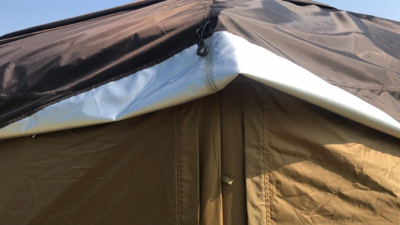 Защитный чехол-тент для шатра Mimir2905-S / Дополнительная защита от дождя для шатра 300х300х225 см  #1