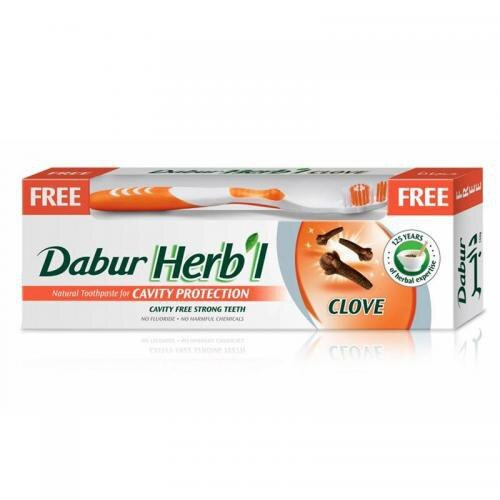 Dabur / Зубная паста Dabur Herb'l Clove "Гвоздика" укрепление и заживление, 150 гр.  #1