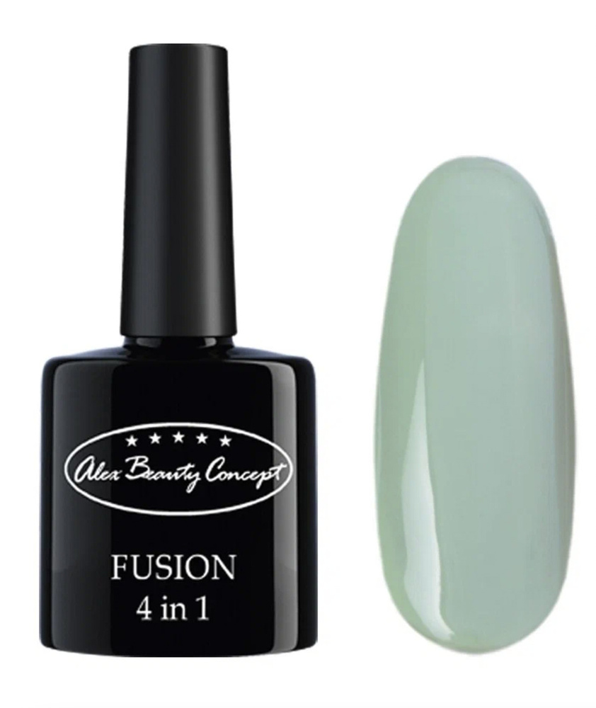 Alex Beauty Concept гель лак для ногтей FUSION 4 IN 1 GEL, 7.5 мл., цвет нежная мята.  #1