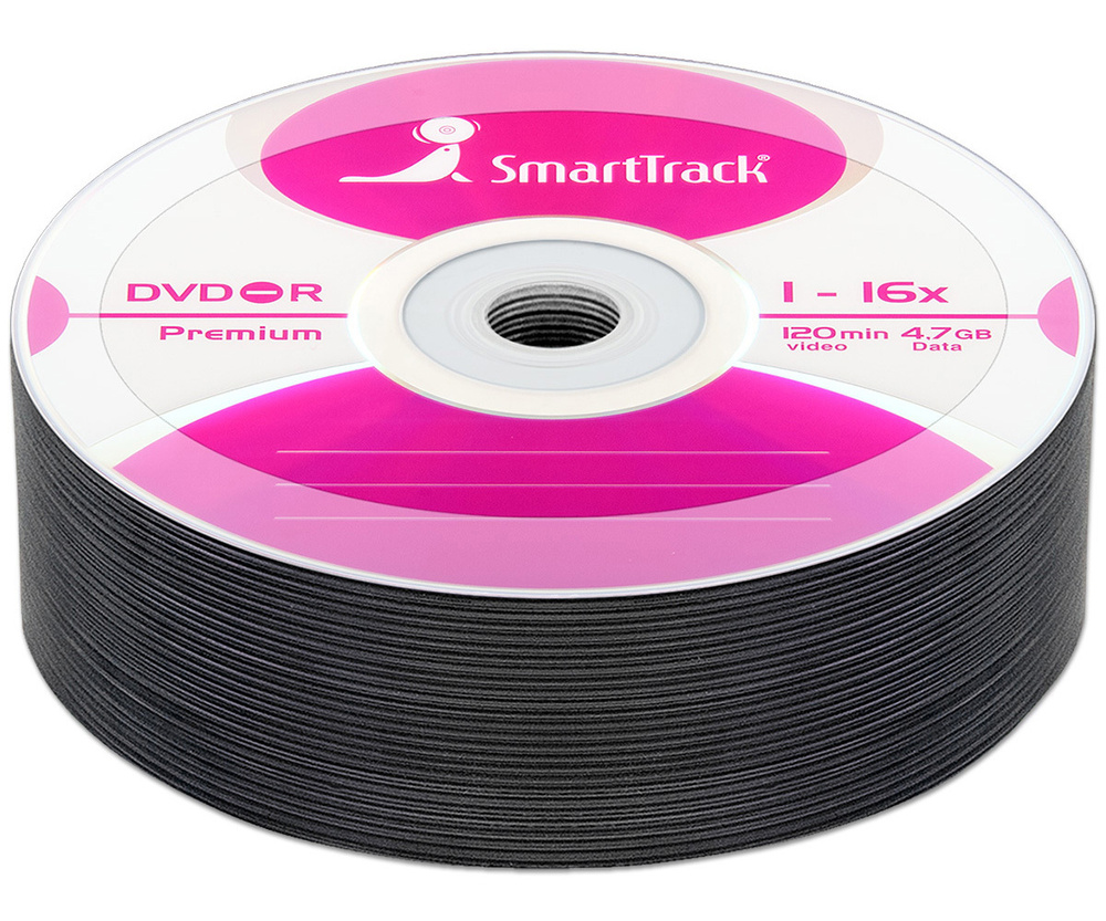 Диск SmartTrack DVD-R 4,7Gb 16x bulk, упаковка 25 шт. #1