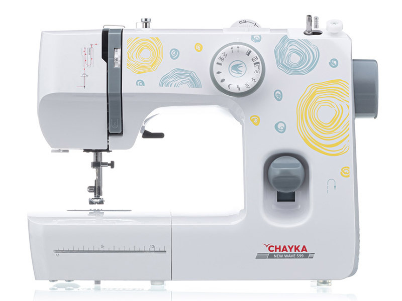 Швейная машина CHAYKA NEW WAVE 599 / для дома / 13 операций / петля-полуавтомат  #1