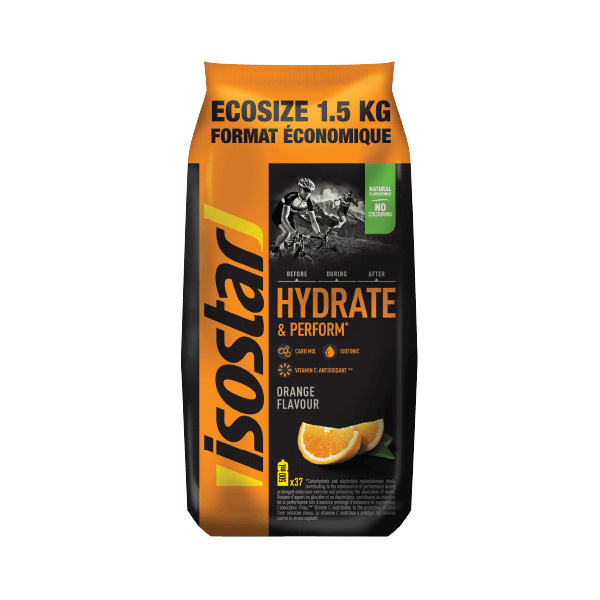 Напиток ISOSTAR Hydrate & Perform Powder Экопак 1,5 кг, Апельсин #1