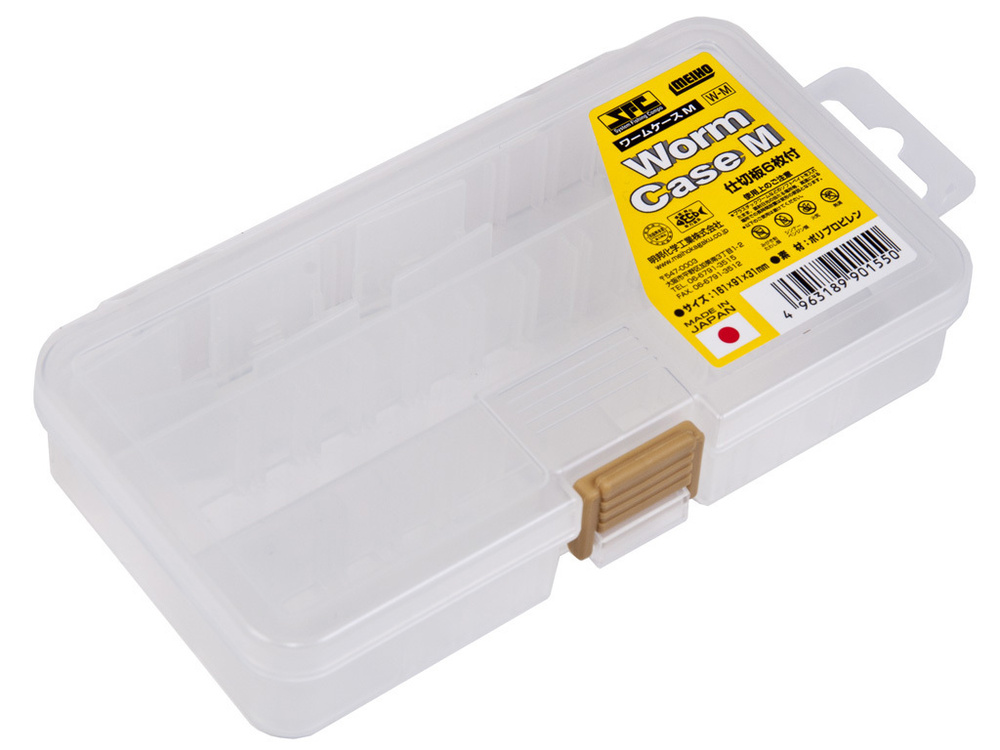 Коробка для приманок и аксессуаров  Meiho SFC WORM CASE M 161x91x31 #1