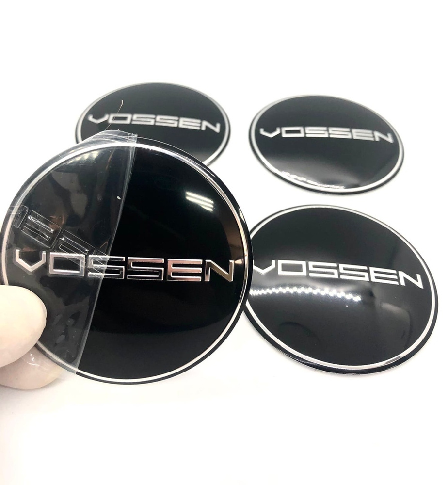Наклейки на колесные диски Воссен / Наклейки на колесо / Наклейка на ...
