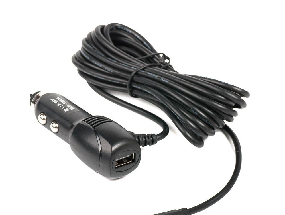 АЗУ - автомобильное зарядное устройство Вход: 8-36 / Выход: 5V 2A USB / Разъём 5.5х2.50 / 5В 2А / 5 Вольт #1