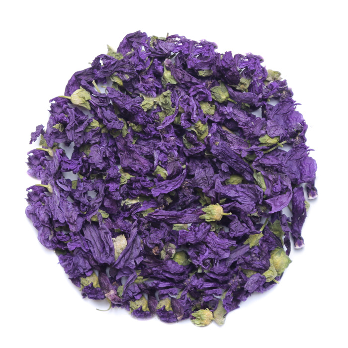Мальва цветки, цветочный травяной чай #1