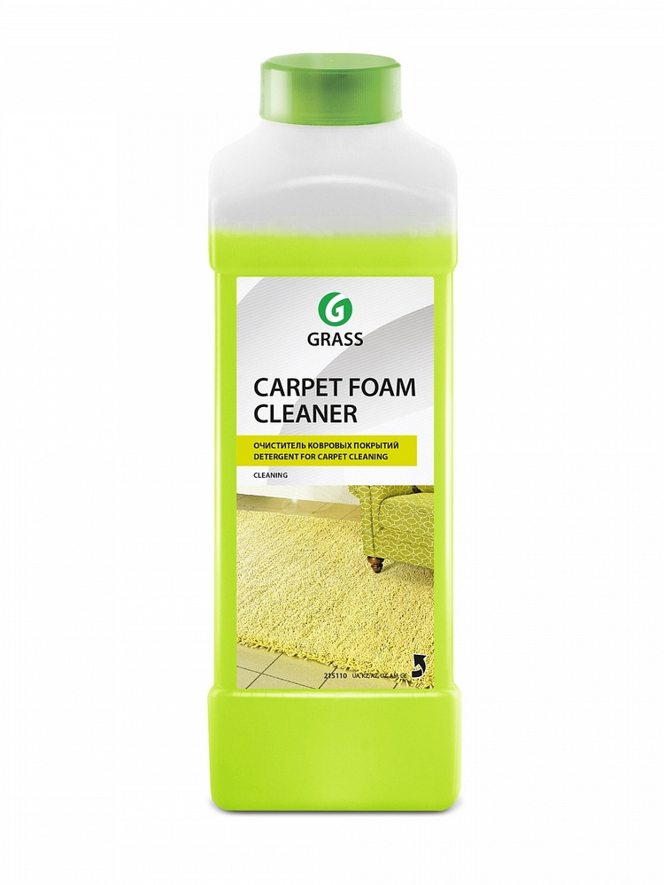 Средство чистящее для ковров Grass CARPET FOAM CLEANER канистра 1л #1